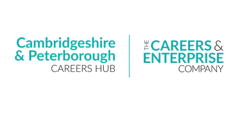Logos for the Careers Hub and Careers & Enterprise Company